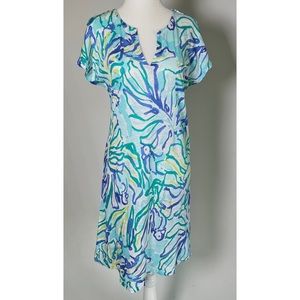 Lilly Pulitzer 🌸🌸🌸  linen tunic dress cover up S